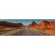 Route 66 stretching through red canyons – kitchen tile 
